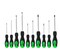 Screwdriver Set, Magnetic Screwdriver Tool Set for DIY Hand Tools, 10 Piece. Set of high-performance screwdrivers with a comfort grip, cross-head screwdriver heads, and flat heads.